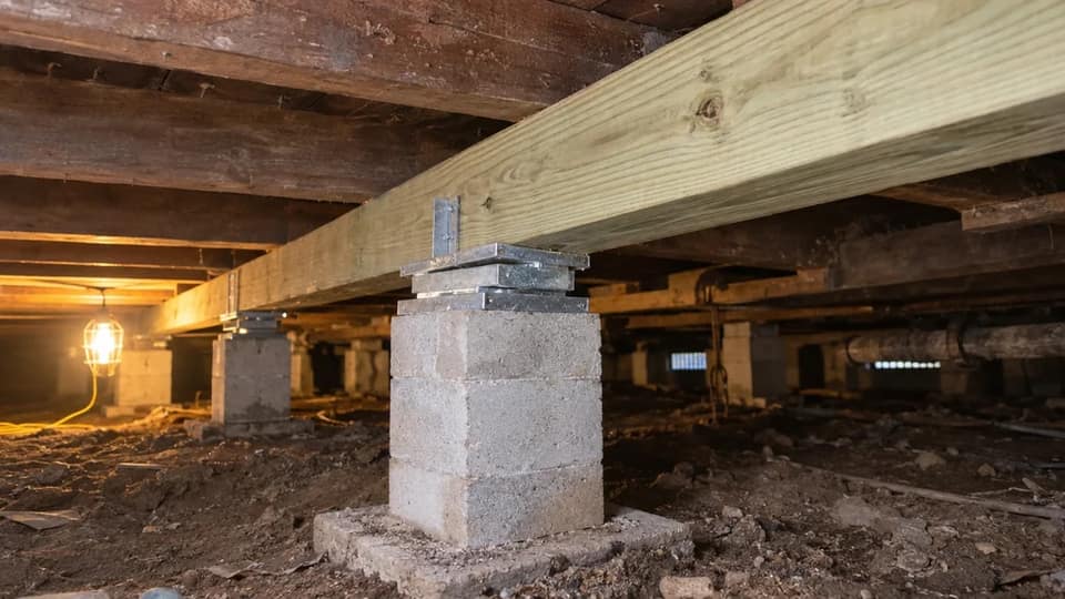 Pier and Beam Foundation Repair in Central Texas